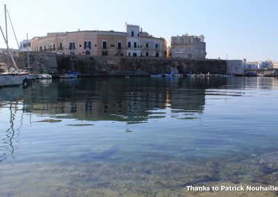 gallipoli citta vecchia mattino mare