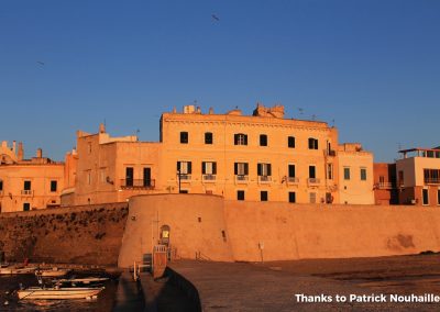 gallipoli citta vecchia tramonto