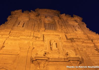 gallipoli duomo chiesa serale