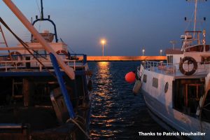 gallipoli pescherecci serali porto commerciale