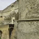 otranto castello aragonese pontile di ingresso