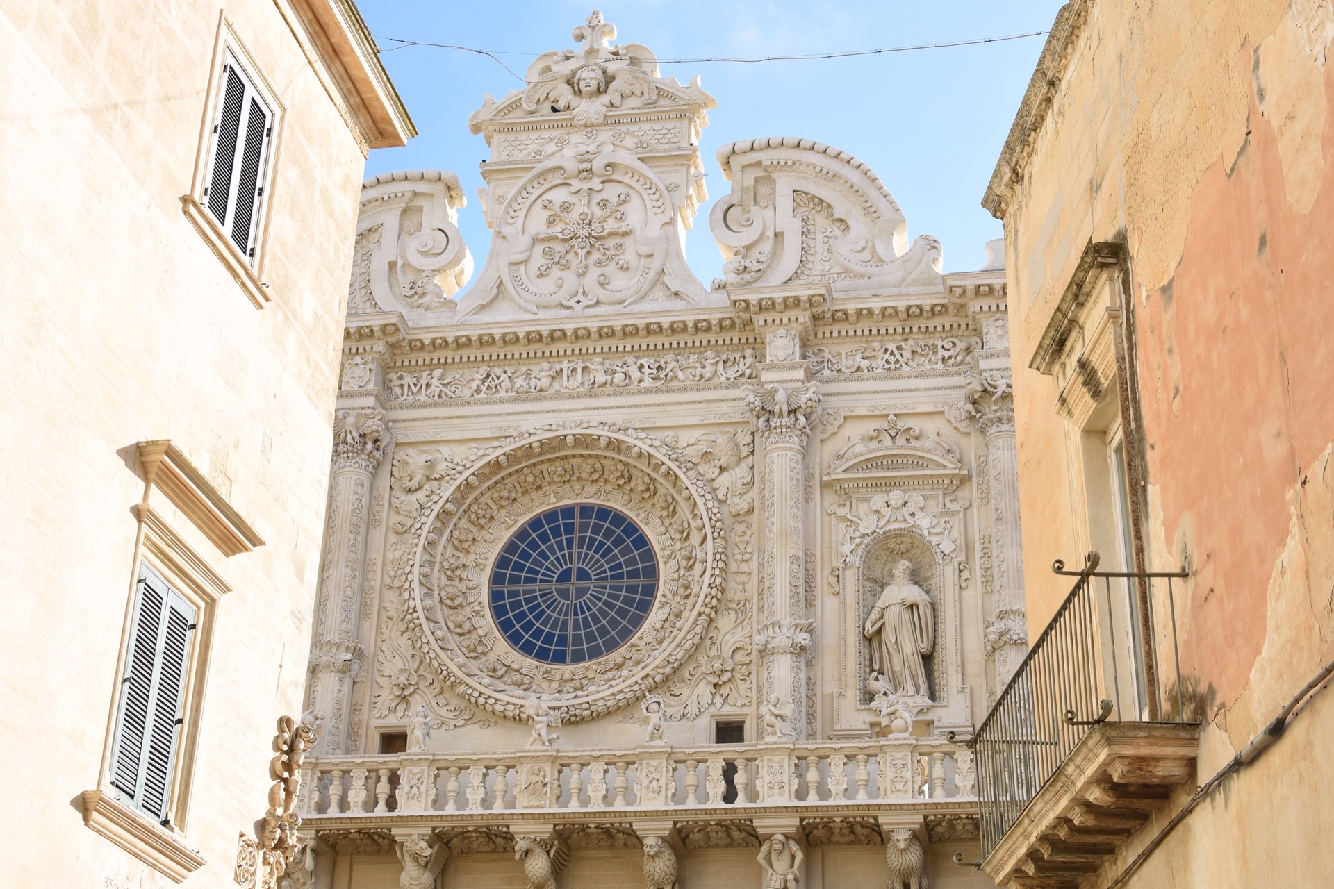 santa croce lecce scorcio